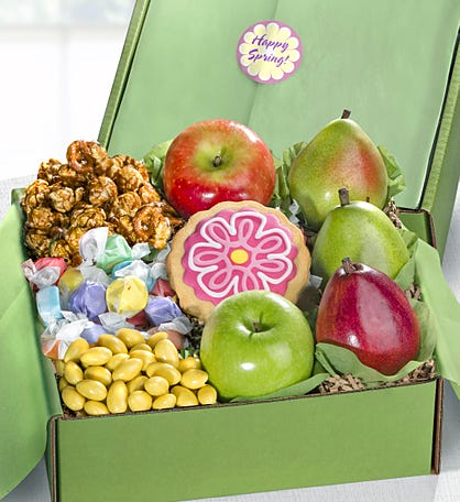 Sweet Spring Fruit & Treats Box